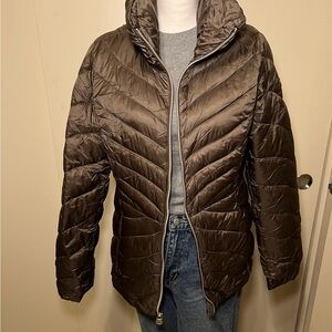 NWT Olive green Michael Kors Puffer jacket
